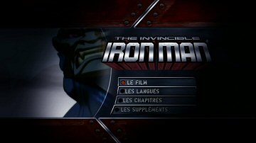 Menu 1 : IRON MAN (THE INVINCIBLE IRON MAN)