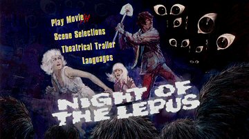 Menu 1 : NIGHT OF THE LEPUS (LES RONGEURS DE L'APOCALYPSE)
