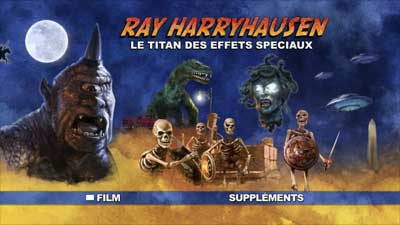 Menu 1 : RAY HARRYHAUSEN, LE TITAN DES EFFETS SPECIAUX (RAY HARRYHAUSEN : SPECIAL EFFECTS TITAN)