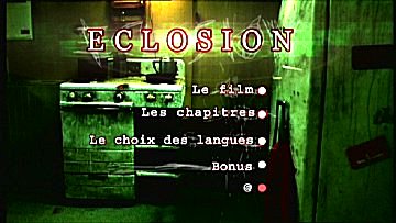 Menu 1 : ECLOSION (THEY NEST)