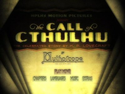 Menu 1 : THE CALL OF CTHULHU