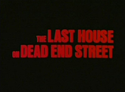Header Critique : LAST HOUSE ON DEAD END STREET, THE (NEO EDITION)