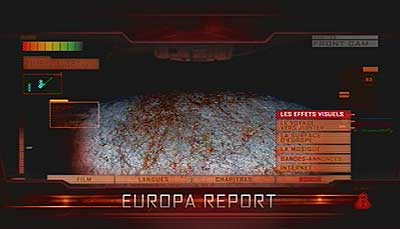 Menu 1 : EUROPA REPORT