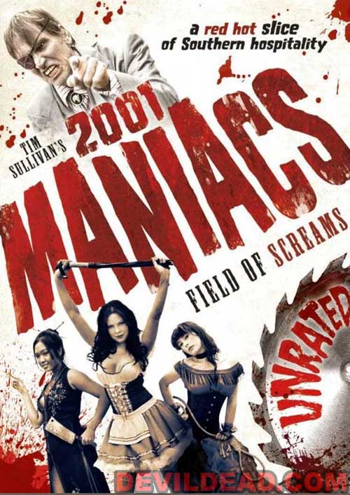 2001 MANIACS : FIELD OF SCREAMS DVD Zone 1 (USA) 