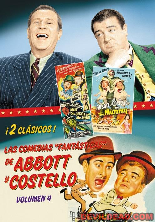 ABBOTT AND COSTELLO MEET THE MUMMY DVD Zone 2 (Espagne) 