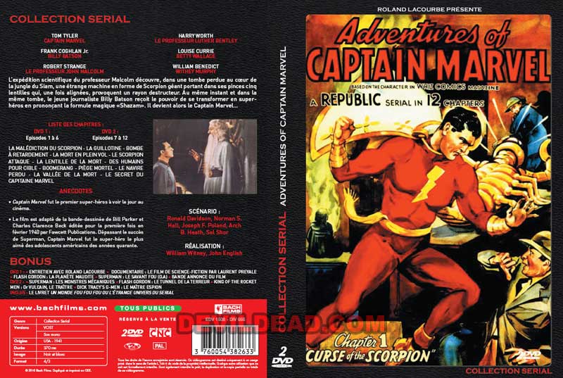 ADVENTURES OF CAPTAIN MARVEL (Serie) (Serie) DVD Zone 2 (France) 