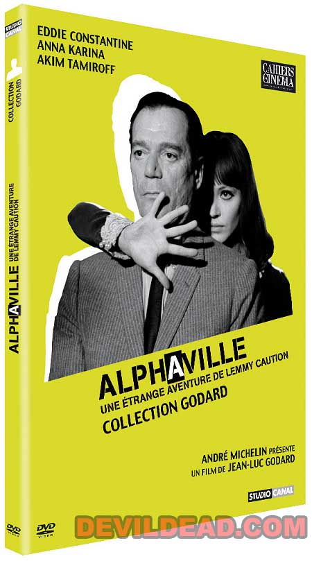 ALPHAVILLE, UNE ETRANGE AVENTURE DE LEMMY CAUTION DVD Zone 2 (France) 