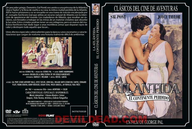 ATLANTIS, THE LOST CONTINENT DVD Zone 2 (Espagne) 