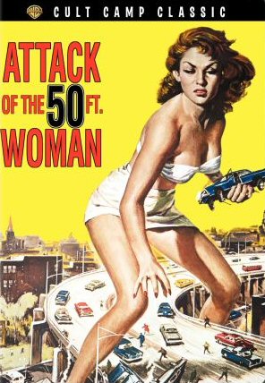 ATTACK OF THE 50 FOOT WOMAN DVD Zone 1 (USA) 