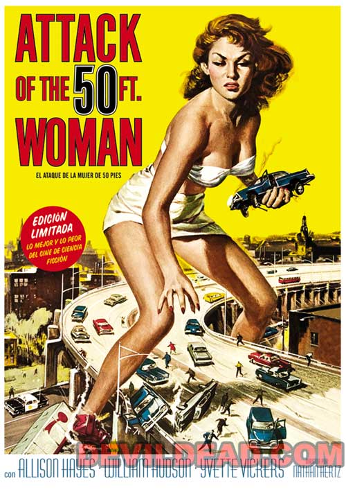 ATTACK OF THE 50 FOOT WOMAN DVD Zone 0 (Espagne) 
