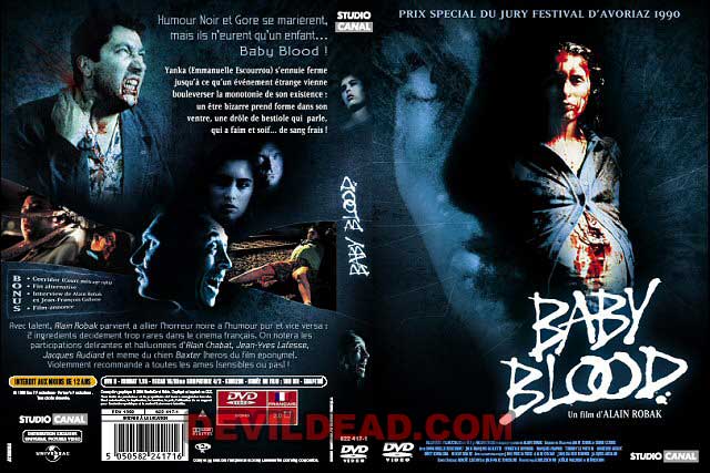 BABY BLOOD DVD Zone 2 (France) 
