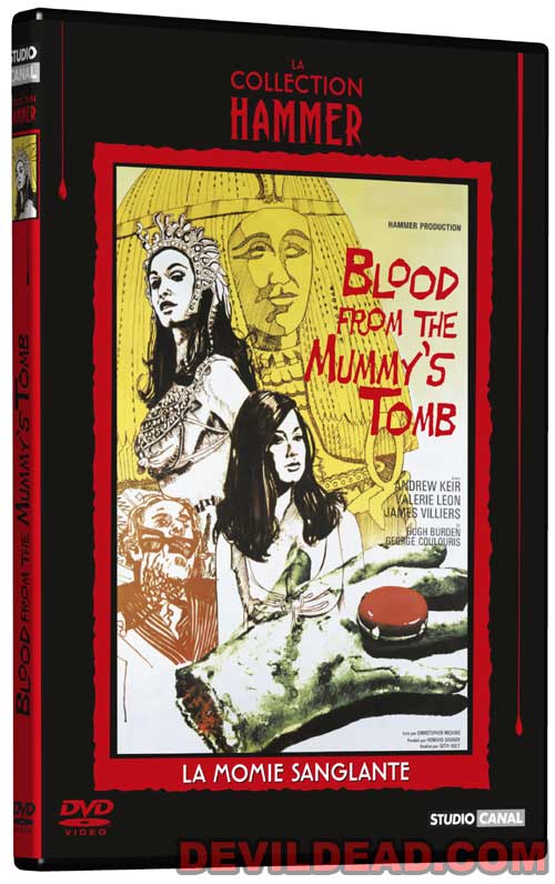 BLOOD FROM THE MUMMY'S TOMB DVD Zone 2 (France) 