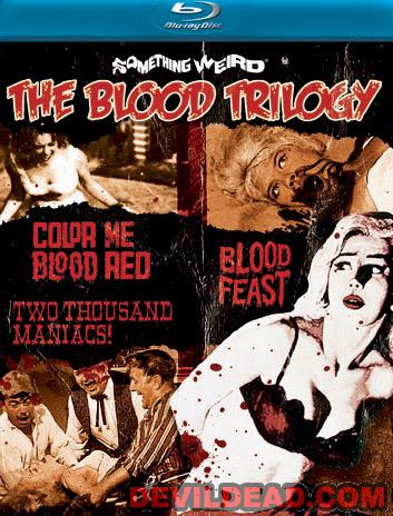COLOR ME BLOOD RED Blu-ray Zone A (USA) 