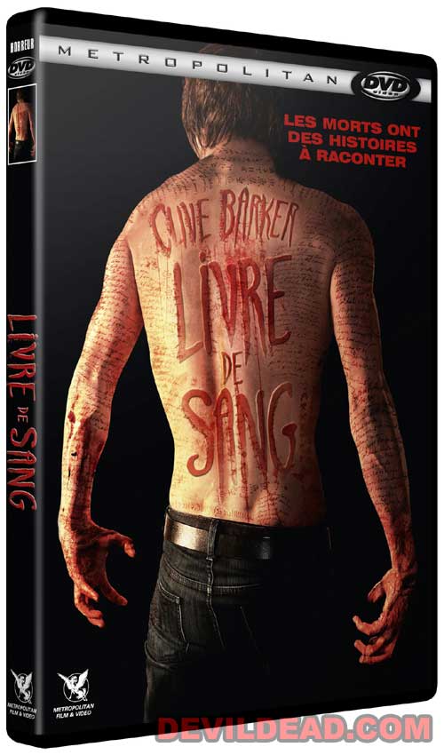 BOOK OF BLOOD DVD Zone 2 (France) 