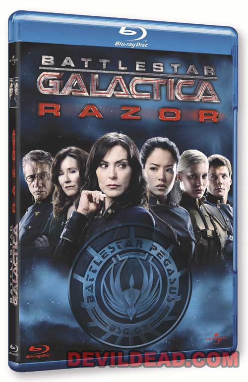BATTLESTAR GALACTICA : RAZOR Blu-ray Zone B (France) 