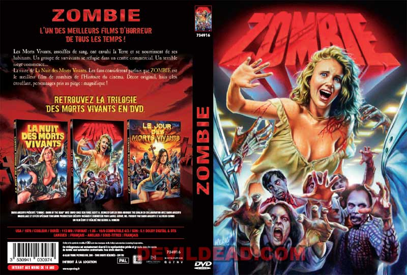 DAWN OF THE DEAD DVD Zone 2 (France) 