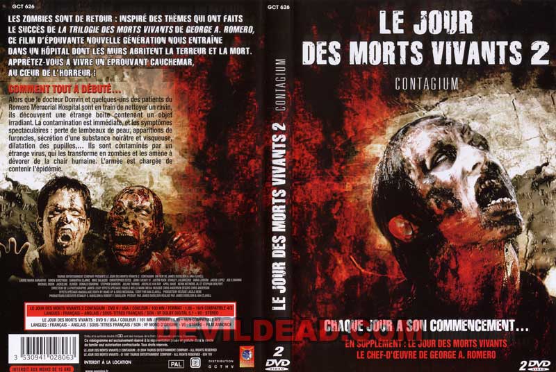 DAY OF THE DEAD 2 : CONTAGIUM DVD Zone 2 (France) 