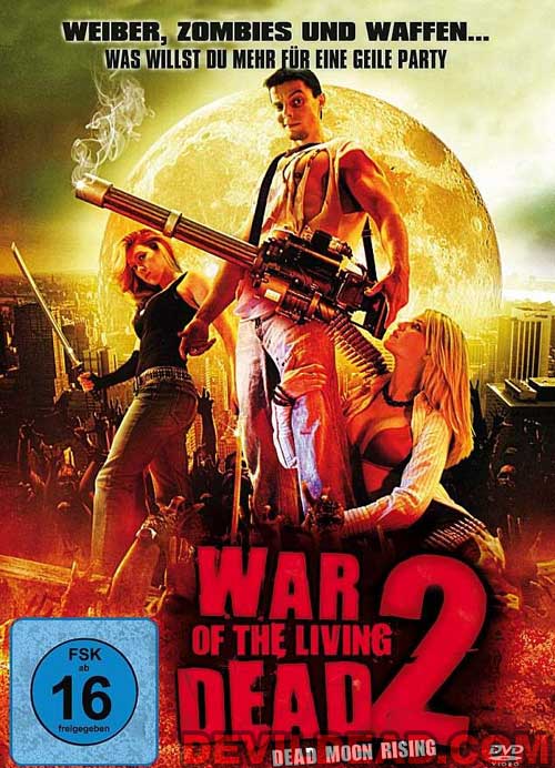 DEAD MOON RISING DVD Zone 2 (Allemagne) 