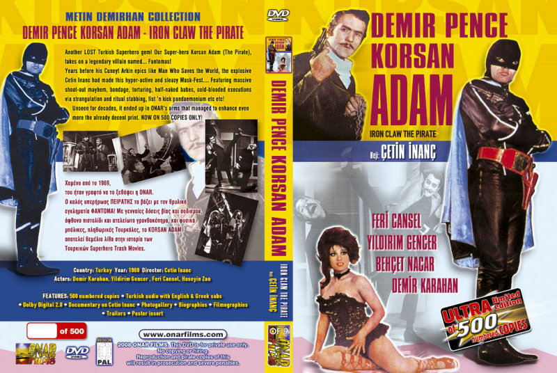 DEMIR PENCE KORSAN ADAM DVD Zone 0 (Grece) 
