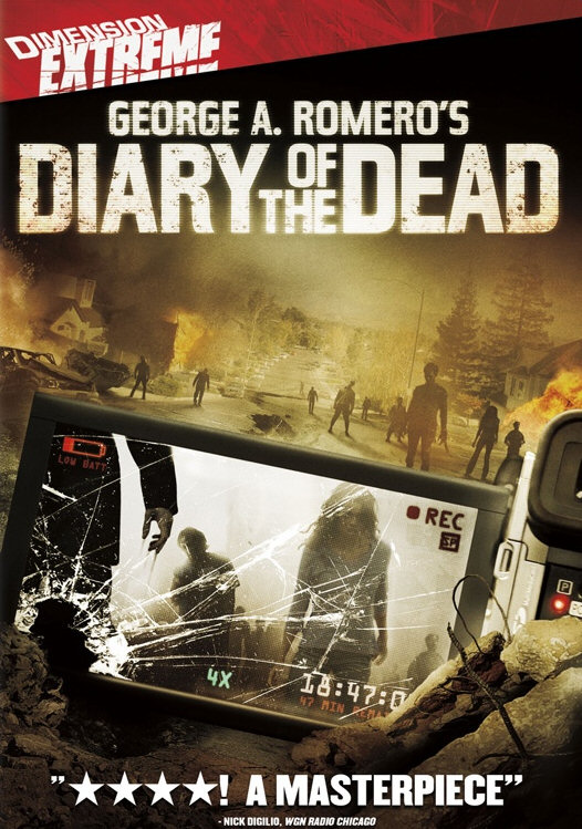 DIARY OF THE DEAD DVD Zone 1 (USA) 