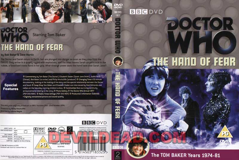 DOCTOR : THE HAND OF FEAR (Serie) (Serie) DVD Zone 2 (Angleterre) 