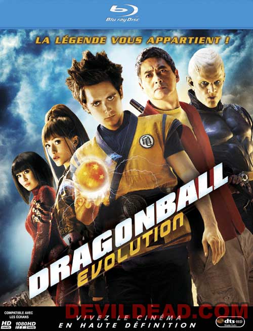 DRAGONBALL EVOLUTION Blu-ray Zone B (France) 