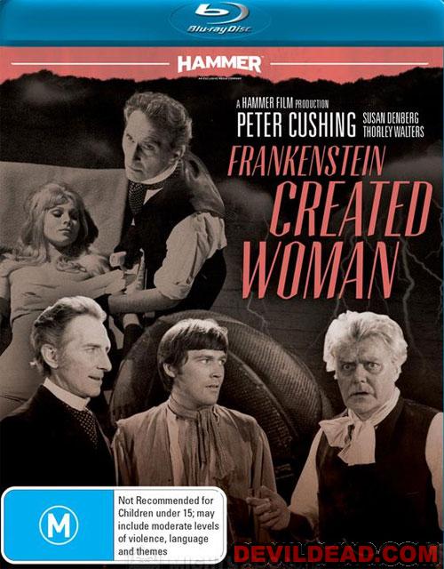 FRANKENSTEIN CREATED WOMAN Blu-ray Zone B (Australie) 