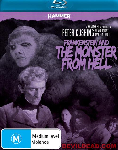 FRANKENSTEIN AND THE MONSTER FROM HELL Blu-ray Zone B (Australie) 