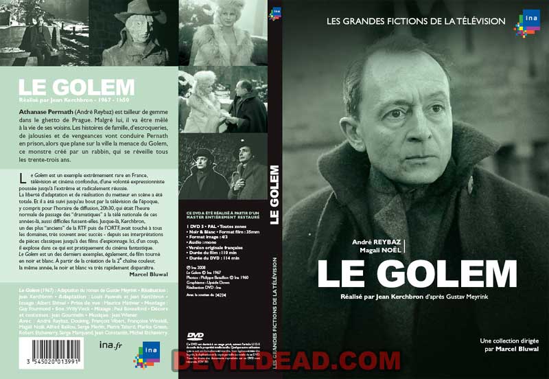 LE GOLEM DVD Zone 2 (France) 