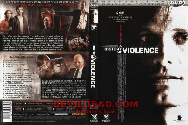 A HISTORY OF VIOLENCE DVD Zone 2 (France) 