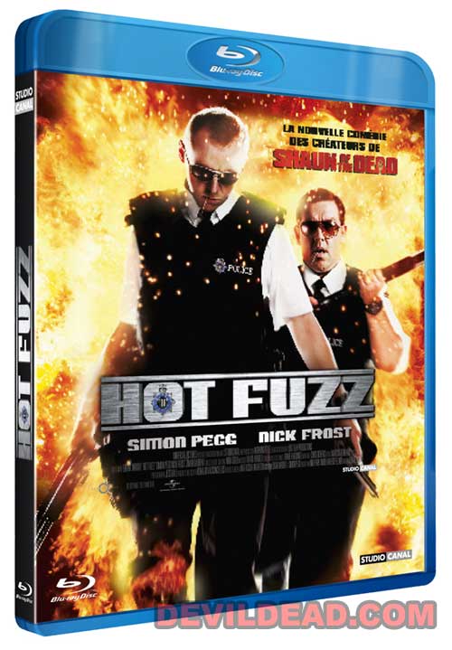 HOT FUZZ Blu-ray Zone B (France) 