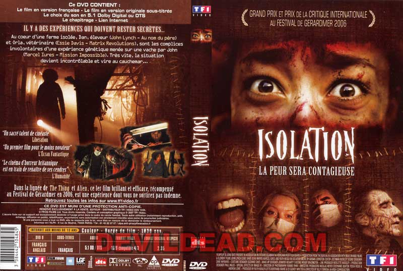 ISOLATION DVD Zone 2 (France) 