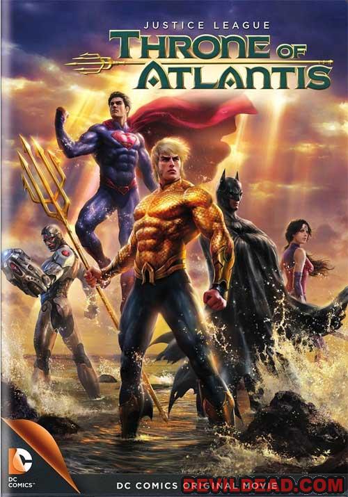 JUSTICE LEAGUE : THRONE OF ATLANTIS DVD Zone 1 (USA) 