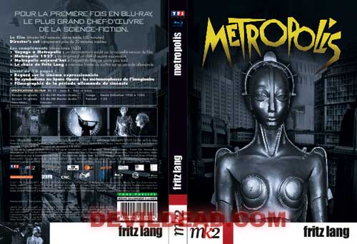 METROPOLIS Blu-ray Zone B (France) 