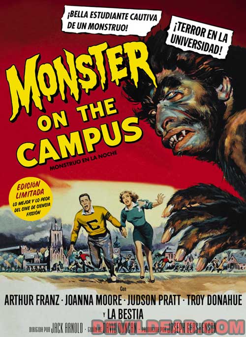 MONSTER ON THE CAMPUS DVD Zone 0 (Espagne) 