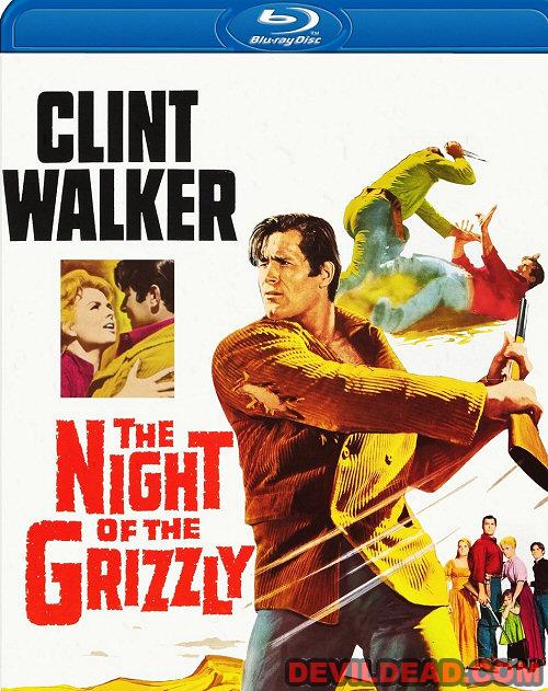THE NIGHT OF THE GRIZZLY Blu-ray Zone A (USA) 