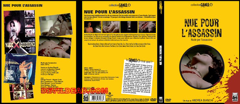NUDE PER L'ASSASSINO DVD Zone 2 (France) 