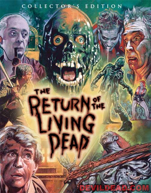 THE RETURN OF THE LIVING DEAD Blu-ray Zone A (USA) 