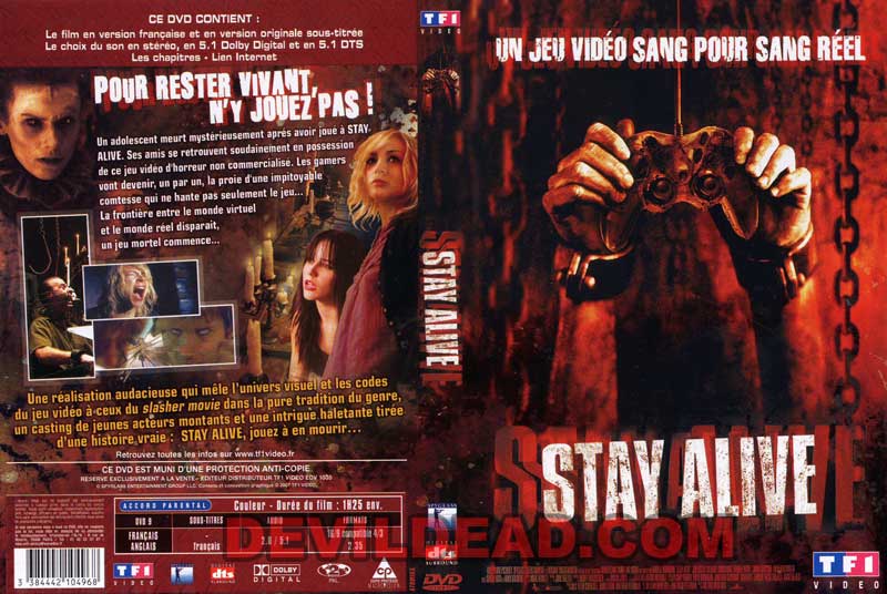 STAY ALIVE DVD Zone 2 (France) 