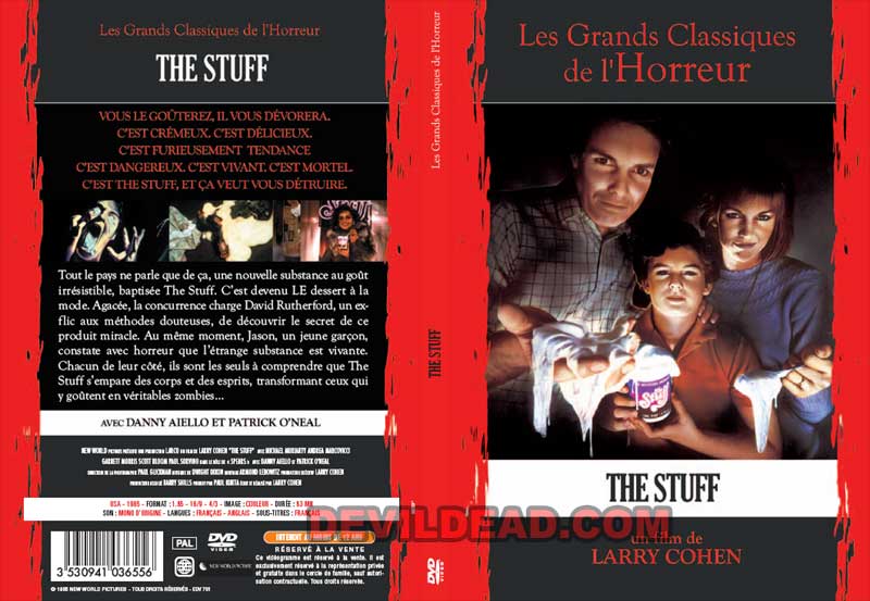 THE STUFF DVD Zone 2 (France) 