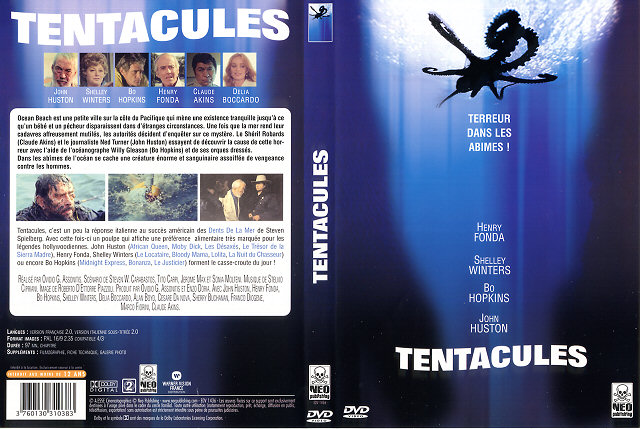 TENTACOLI DVD Zone 2 (France) 