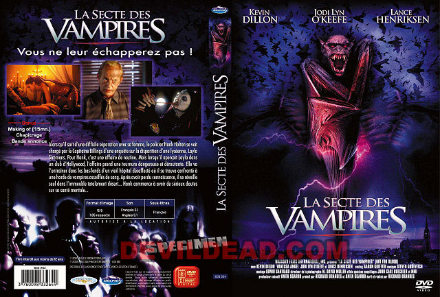 VAMPIRES : OUT FOR BLOOD DVD Zone 2 (France) 