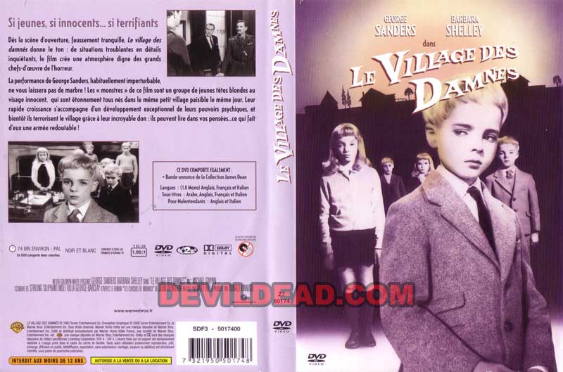 VILLAGE OF THE DAMNED DVD Zone 2 (France) 