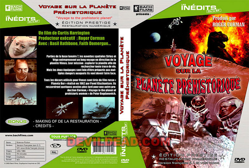 VOYAGE TO THE PREHISTORIC PLANET DVD Zone 2 (France) 