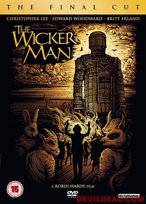 THE WICKER MAN DVD Zone 2 (Angleterre) 