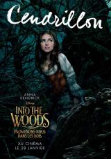INTO THE WOODS  - Poster : Cendrillon