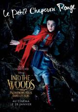 INTO THE WOODS  - Poster : Le petit chaperon rouge