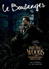 INTO THE WOODS  - Poster : Le boulanger