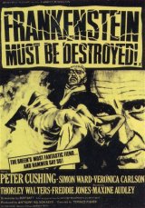 FRANKENSTEIN MUST BE DESTROYED : FRANKENSTEIN MUST BE DESTROYED Poster 2 #7531