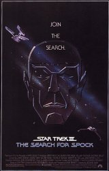 STAR TREK III : THE SEARCH FOR SPOCK Poster 2